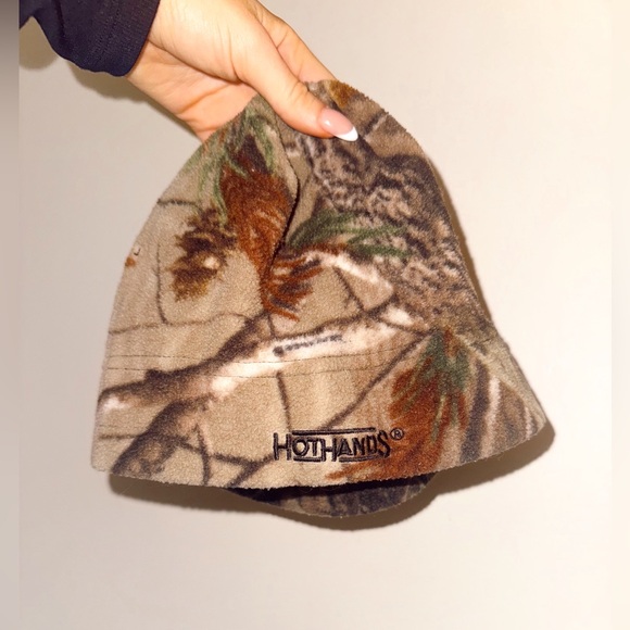 Realtree Camouflage Beanie Toque Hat Mens OS Fleece - Picture 2 of 2